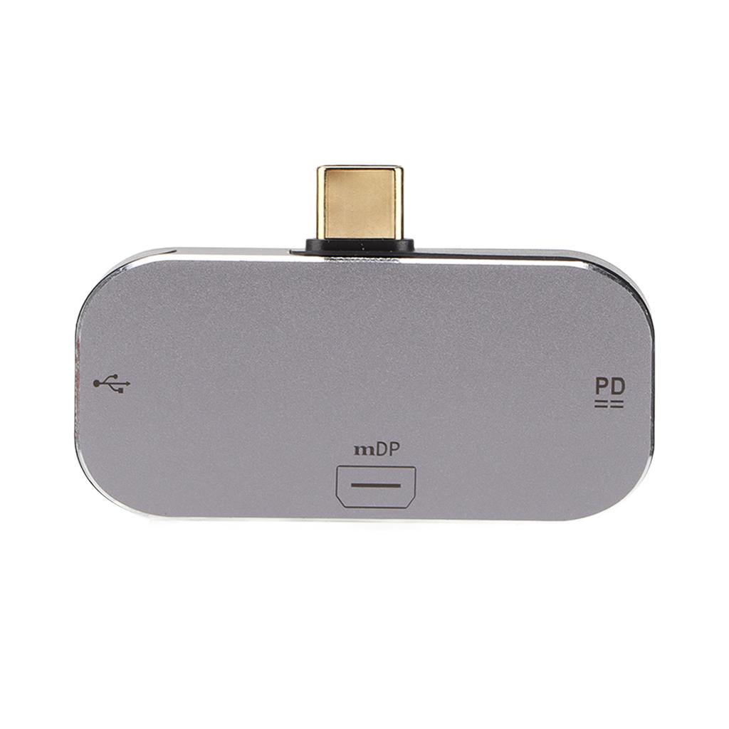 USB C Hub Multifunctional 3 In 1 Type C Male To Mini DP 2 Type C Female Docking Station for Windows for Android for OS X