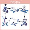 6in1 Powered Solar Diy Assembly Toy Plastic Puzzle Kit For Learning Childrens