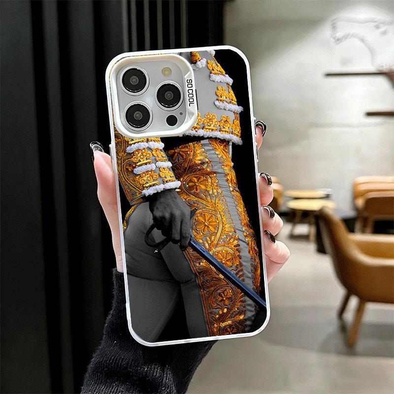 Bullfight Bull Fighter Matador Soft Phone Case for iPhone 15 16 17 Pro Max 17Air 16E 14 Plus 13 12 Mini Shockproof Cover Back Sh