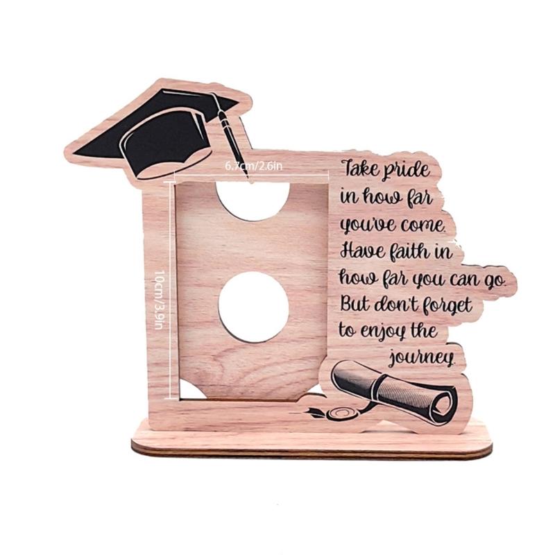 Unique Wooden Graduation Picture Frame Personalized Graduation Gift for Grads