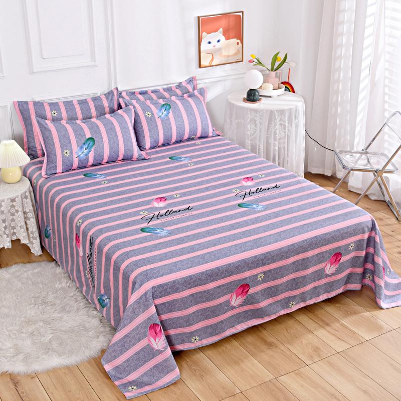 Leopard Print Bed Sheet Set Cheetah Skin Print Sheets Animal Theme Bedding Set With 1 Flat Sheet 2 Pillowcase Queen King Size