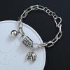 Fashionable Retro Bear Diamond Bracelet - Women's Unique High-End Charm