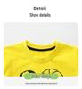 European & American Style Boys' Casual Knit Cotton Shorts & T-shirt Set - Toddler 2-Piece