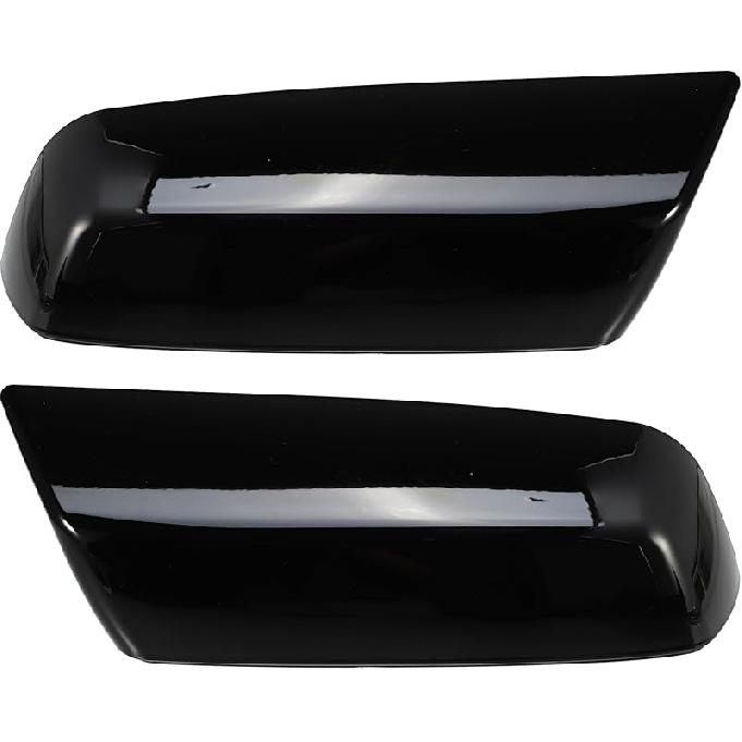 

Motoforti Left Right Side Rearview Mirror Cover, Mirror Cap Replacement, for Chevrolet Silverado for GMC Sierra 2014-2019, No.84830450/84830455, Gloss Black