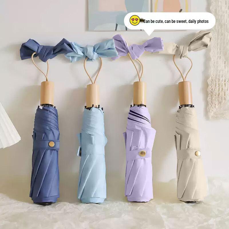 Modern UV Protection Folding Sun & Rain Umbrella