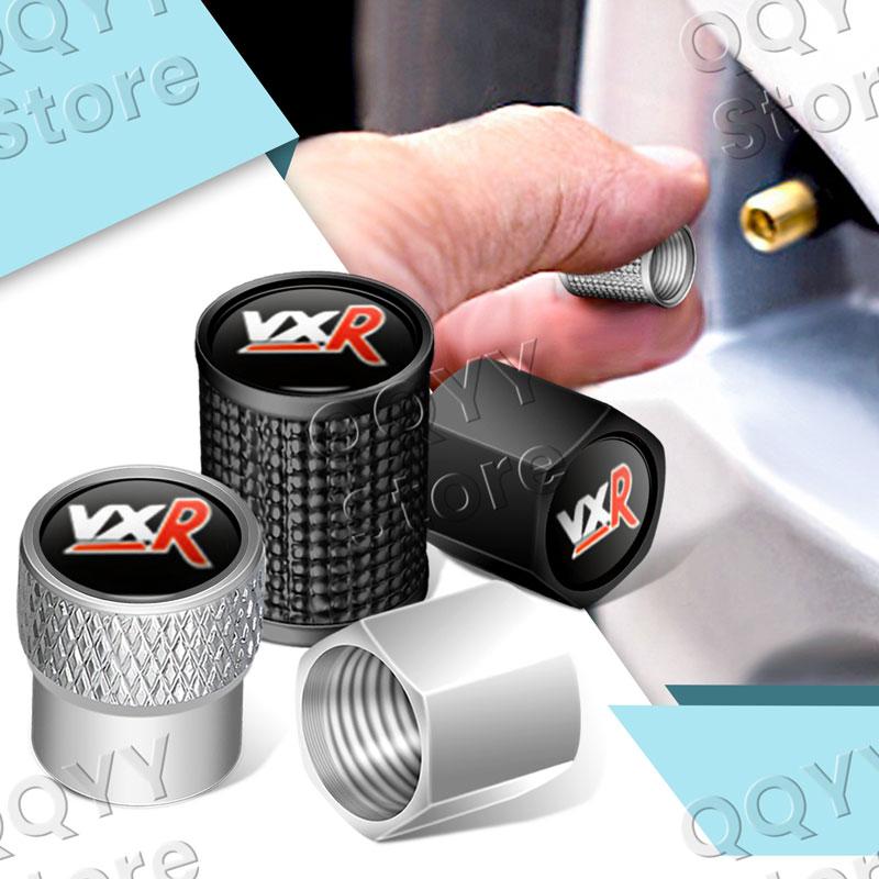 4Pcs Metal VXR Logo Car Wheel Tire Valve Caps Tyre Rim Stem Airdust Covers For Vauxhall Opel Astra H J Insignia Zafira Corsa D