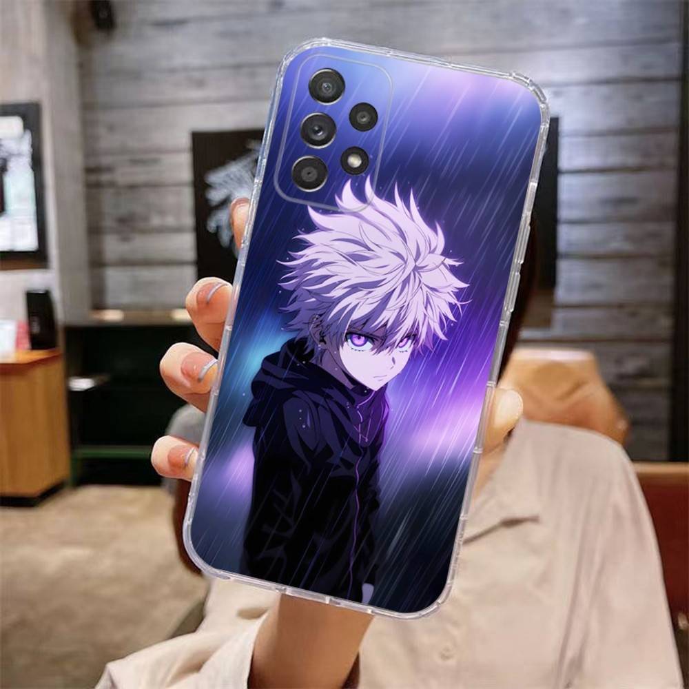 Killua Zoldyck H-Hunter Phone Case For Samsung Galaxy A,71,70,52,51,40,31,50,50S,30S,21S,12,10,Note20ultra Transparent Cover