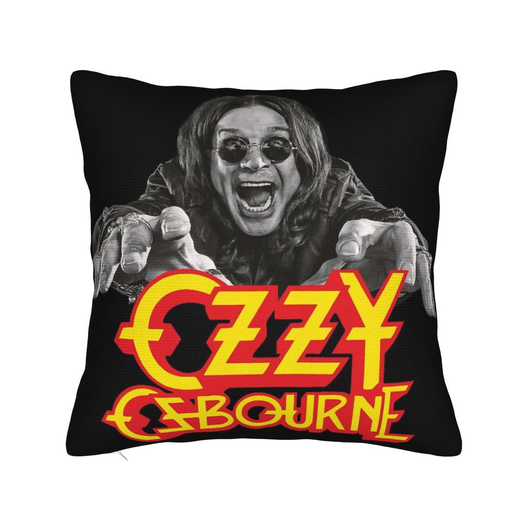 Pillow Case Ozzy Osbourne  Custom  Pillow Cover For Living Room Bed Chair Retro Trendy Pillowcases