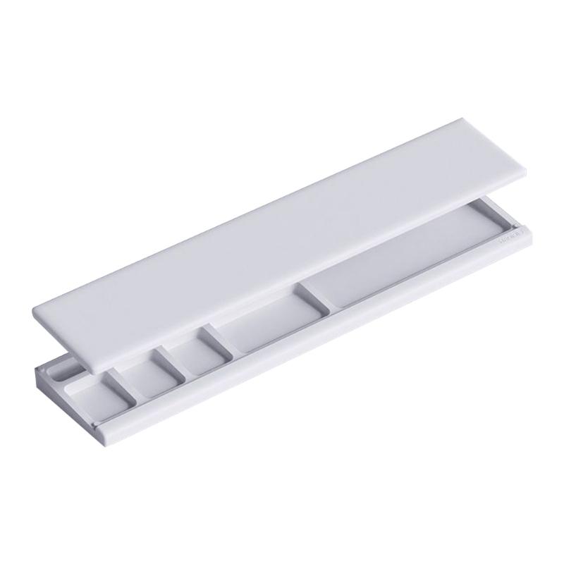 

Keyboard Wrist Rest Pad Ergonomic Support Desktop Storage Box Easy Typing Pains Relief Wrist Rest for Office Home белый