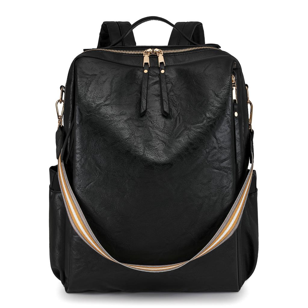 Nuovo Zaino da Donna in Stile Antico, Borsa da Donna Multifunzionale in PU alla Moda, Zaino Funzionale da Viaggio