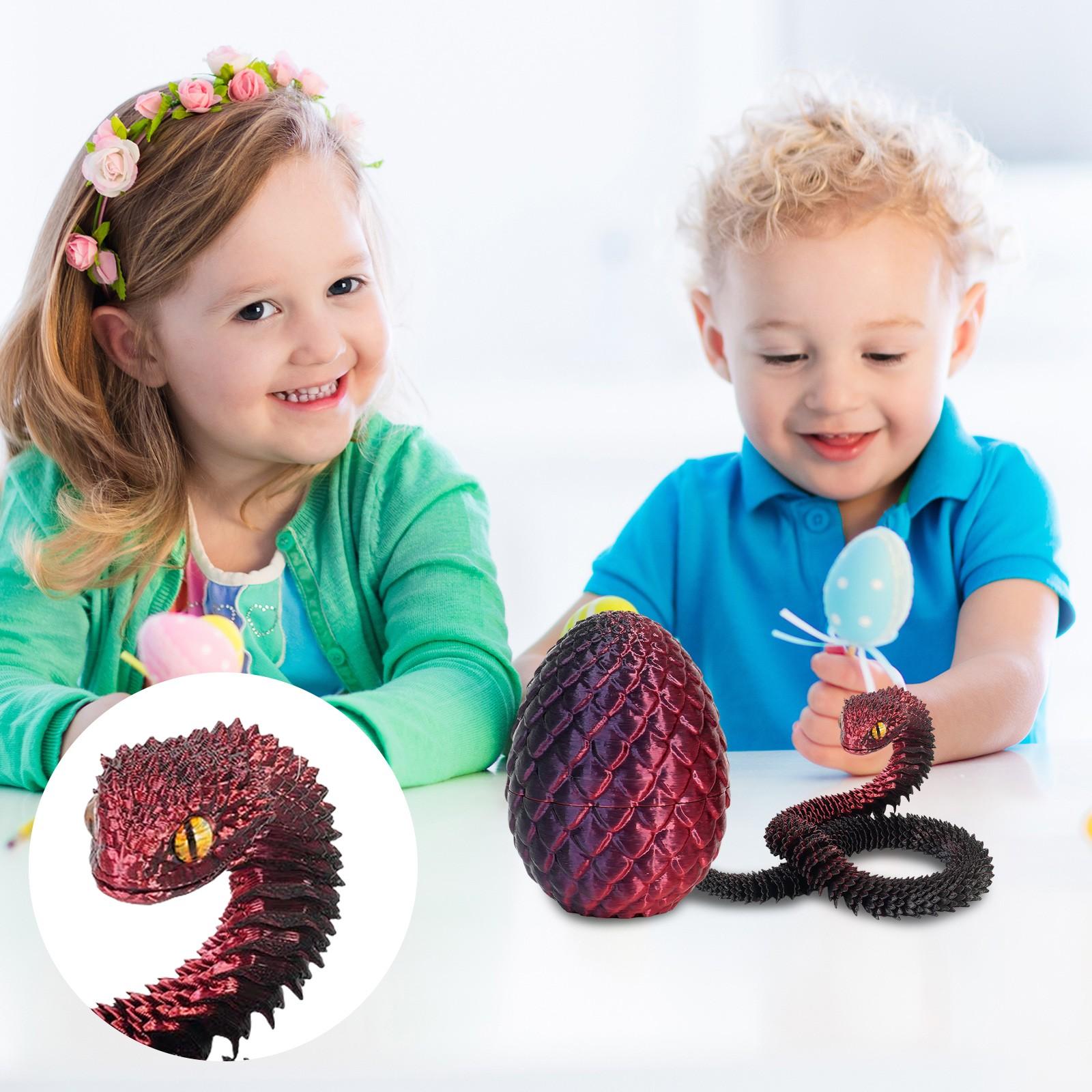 

3D-друк Рухома з’єднана модель Іграшка ручної роботи Орнаменти Креативні декоративні вироби One Size червоний