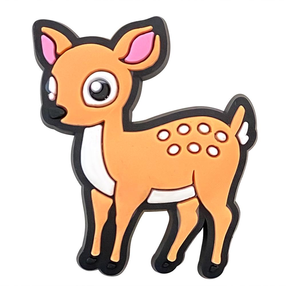 Shoe Charms: 20 Animal-Themed PVC Accessories for Hole Shoes