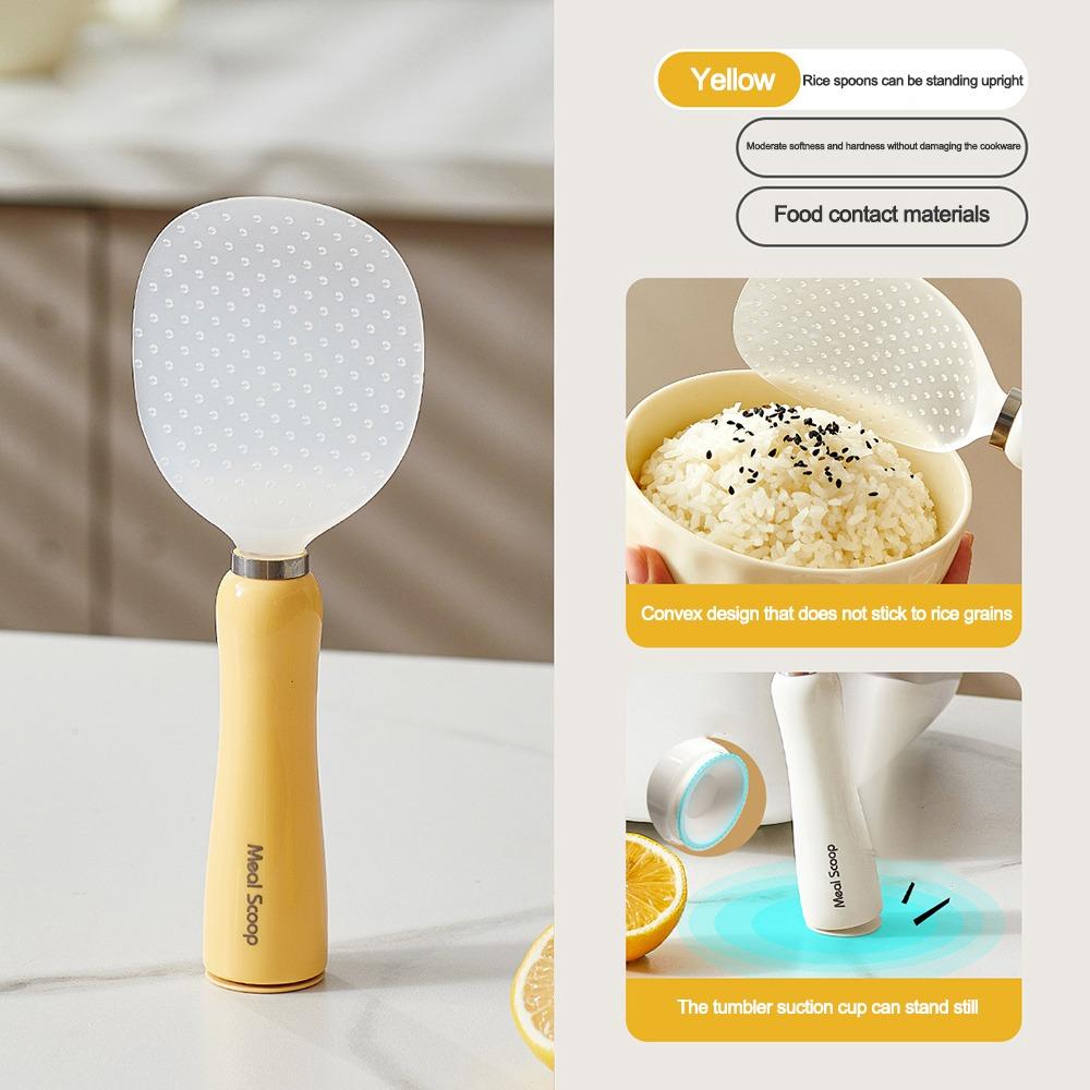 Thickened Standing Rice Spoon Durable Rice Shovel Creative Canteen Serving spoon Kitchen Tools