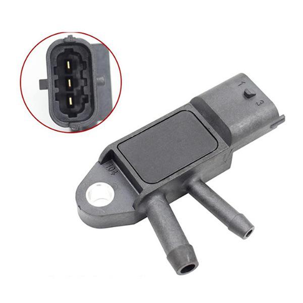 Automotive Exhaust Pressure Sensor (Black, ABS Material) - 1 Pc, Model 0281002772.