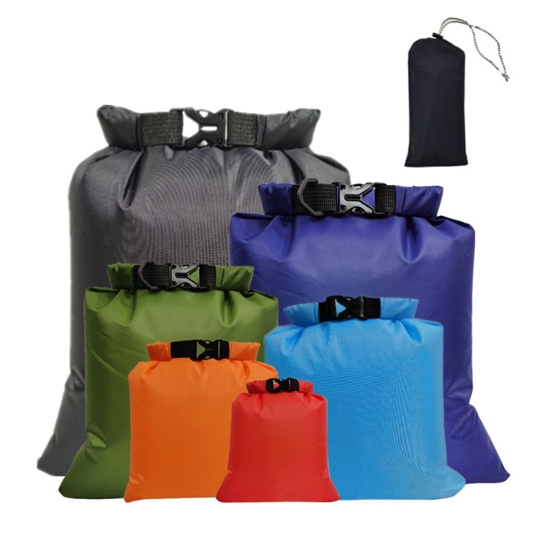 

Copeflap Dry Bag Waterproof Stuff Bag Stuff Sack Storage Bag Lightweight Roll Top (6 Sizes, Colors)