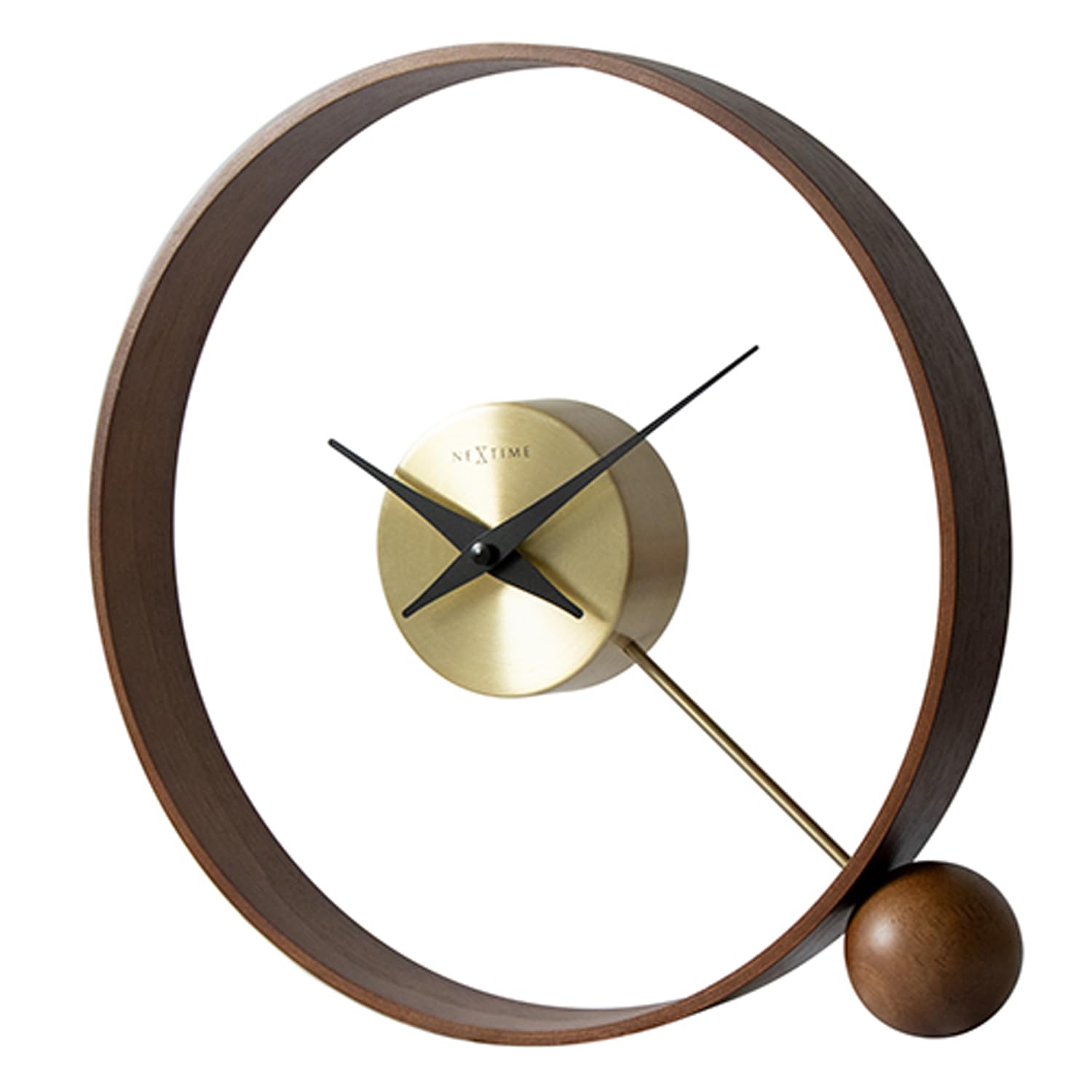 

El Commune Orbit Gold Desk Clock NXT-J045