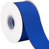 [Tekdeere]Width 50mm Solid Cobalt Grosgrain Ribbon, Perfect for Gift Wrapping, Sewing, Hair Accessories, Wedding Decorations - 22 Meters/roll