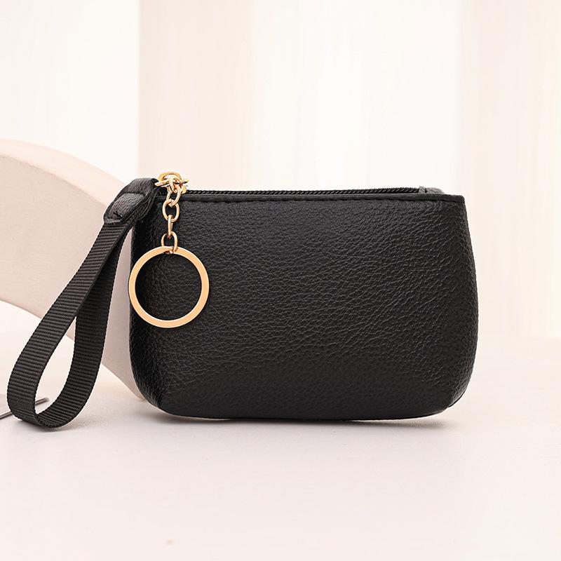 New Women PU Leather Coin Purse Female Wallets Women Zipper Coin Purses Children Storage Pocket Bags Pouch