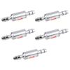 5Pcs 1 Way Check Valve Stainless Steel CO2 Check Valve for Fish Tank Aquarium Zone Generators