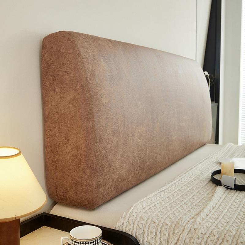 Modern simple all-inclusive bedside cover Nanotechnology cloth backrest cover removable and washable elastic cover