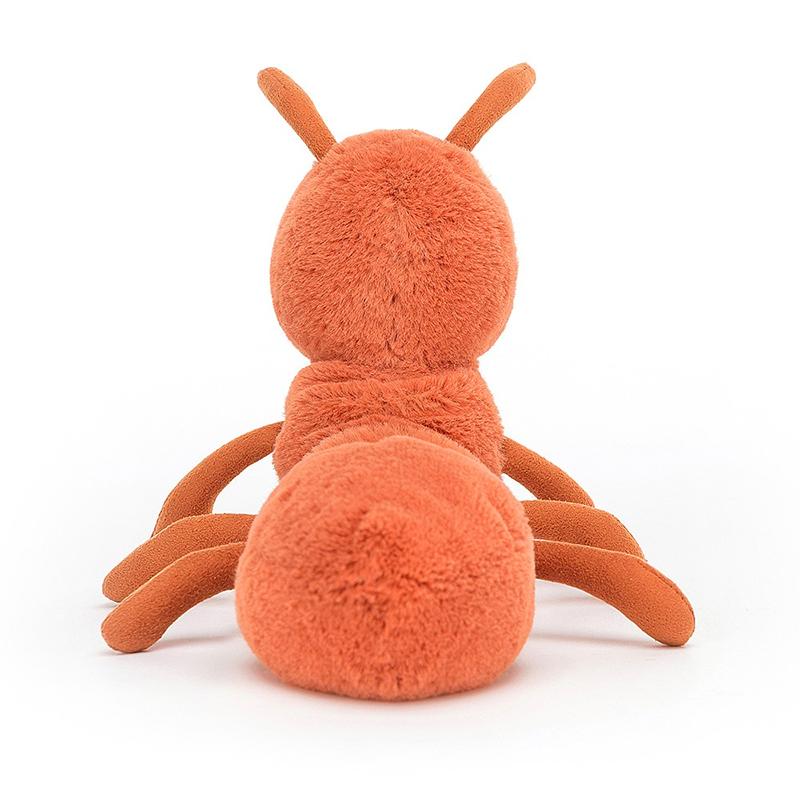 JELLYCAT Insect Series Wriggidig Ant Ginger Cute Doll Plush Doll 12cm Tall