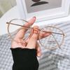 Vintage Round Metal Frame Anti Blue Light Blocking Glasses Women Men Fashion Optical Eyewear Reading Computer Eyeglasses