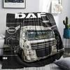 1PC DAF Patterned Flannel Blanket Suitable For All Seasons for Home Decor Warmth and Comfort Gifts Holiday Present