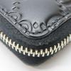 Used GUCCI Purse 473928 black Zip Around