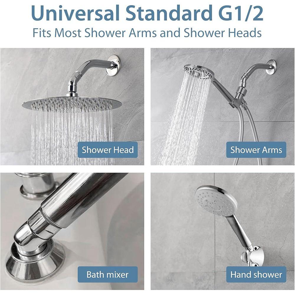 135 Degrees Shower Head Elbow Adapter Copper Adjust Bend Angle New Arm Angle Adapter