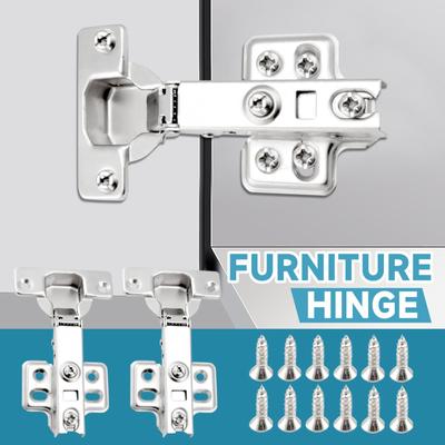 Hydraulický pánt z ocele valcovanej za studena Nábytkový pánt na dvere skrinky Špeciálny pánt Sada 2 kusov