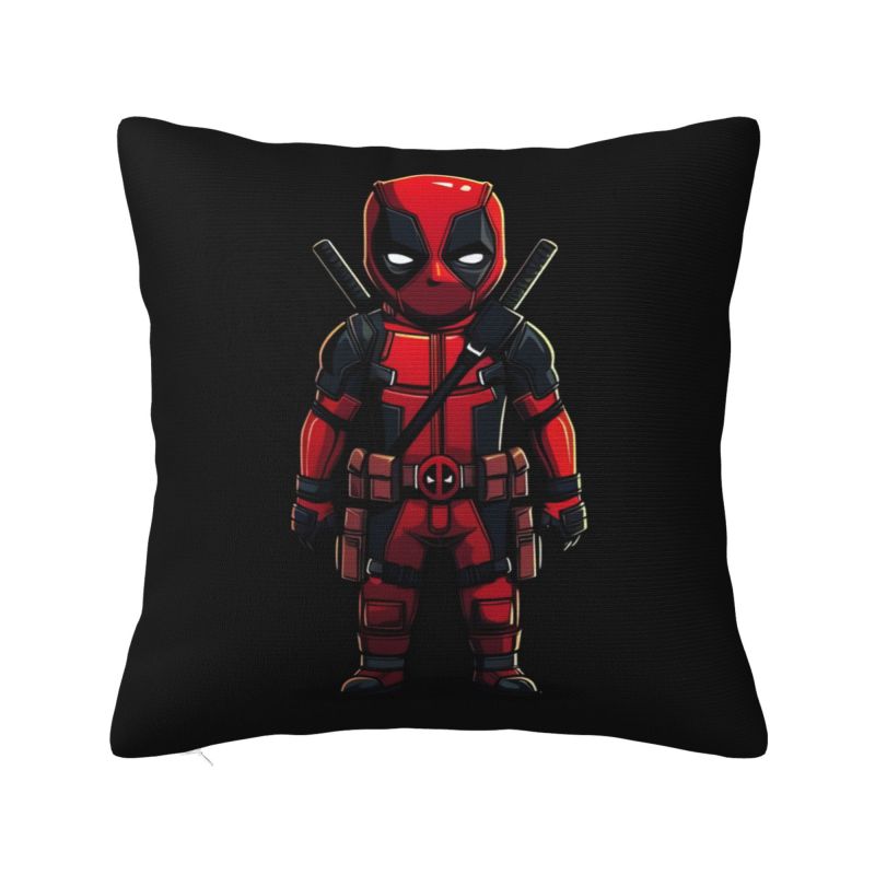 Federe Cuscino Cartoon Eroe Deadpool Personalizzate Federa Cuscino Nordica Federa Cuscino in Velluto