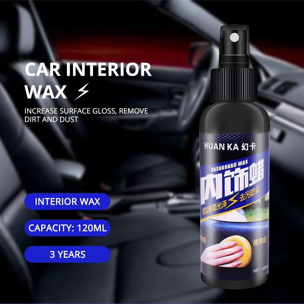 120 ml Auto Auto Čisticí nástroj na čištění interiéru Multifunkční voskování Pneumatiky-kolo Specializovaný renovační prostředek Čistič autopříslušenství