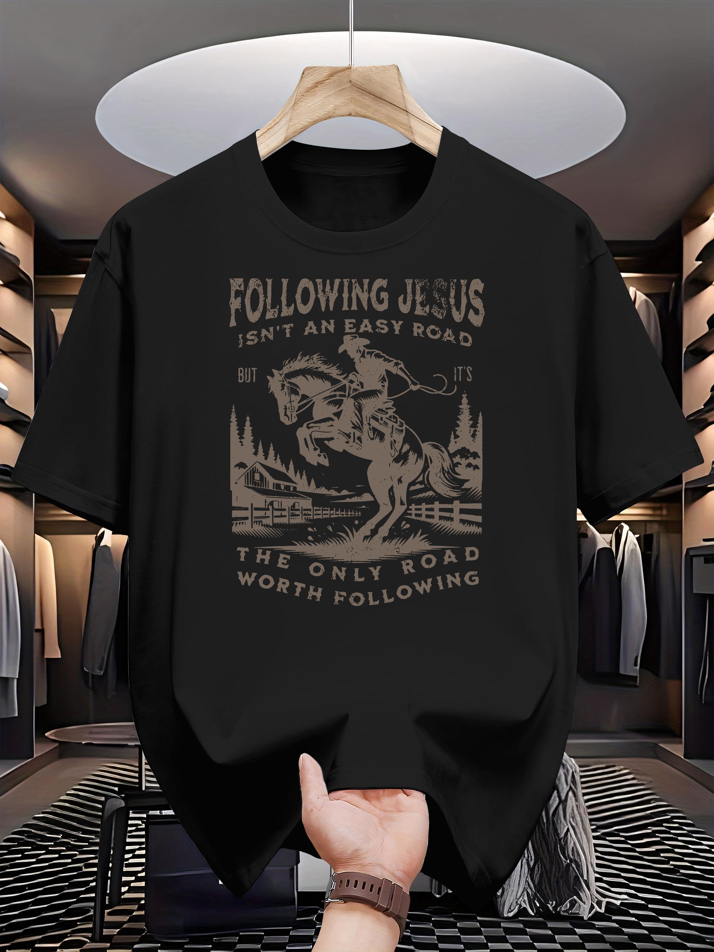 Inspirational Graphic T-shirt - 100% Cotton L