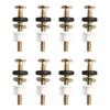 Toilet Seat Screw Set Hinge Bolts Replacement Toilet Seat Bolt Plastic Nuts
