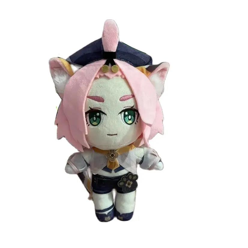 

Genshin Impact Diona Cosplay Plush Doll Toy 20cm Anime Character Cute Soft Stuffed Pillow Christmas Thanksgiving Gift 20cm