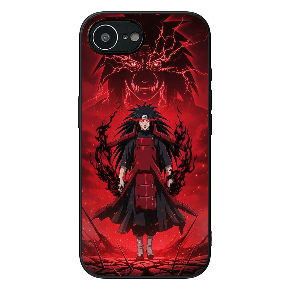 Madaras Uchiha Akatsuki Narutos Phone Cover for Apple iPhone 13 12 Mini XS 11 Pro Max 7 8 Plus + XR SE 2022 2020 SE3 Soft Case