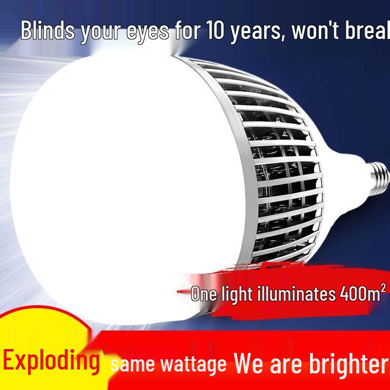 High Power E27 LED Bulb for Workshops