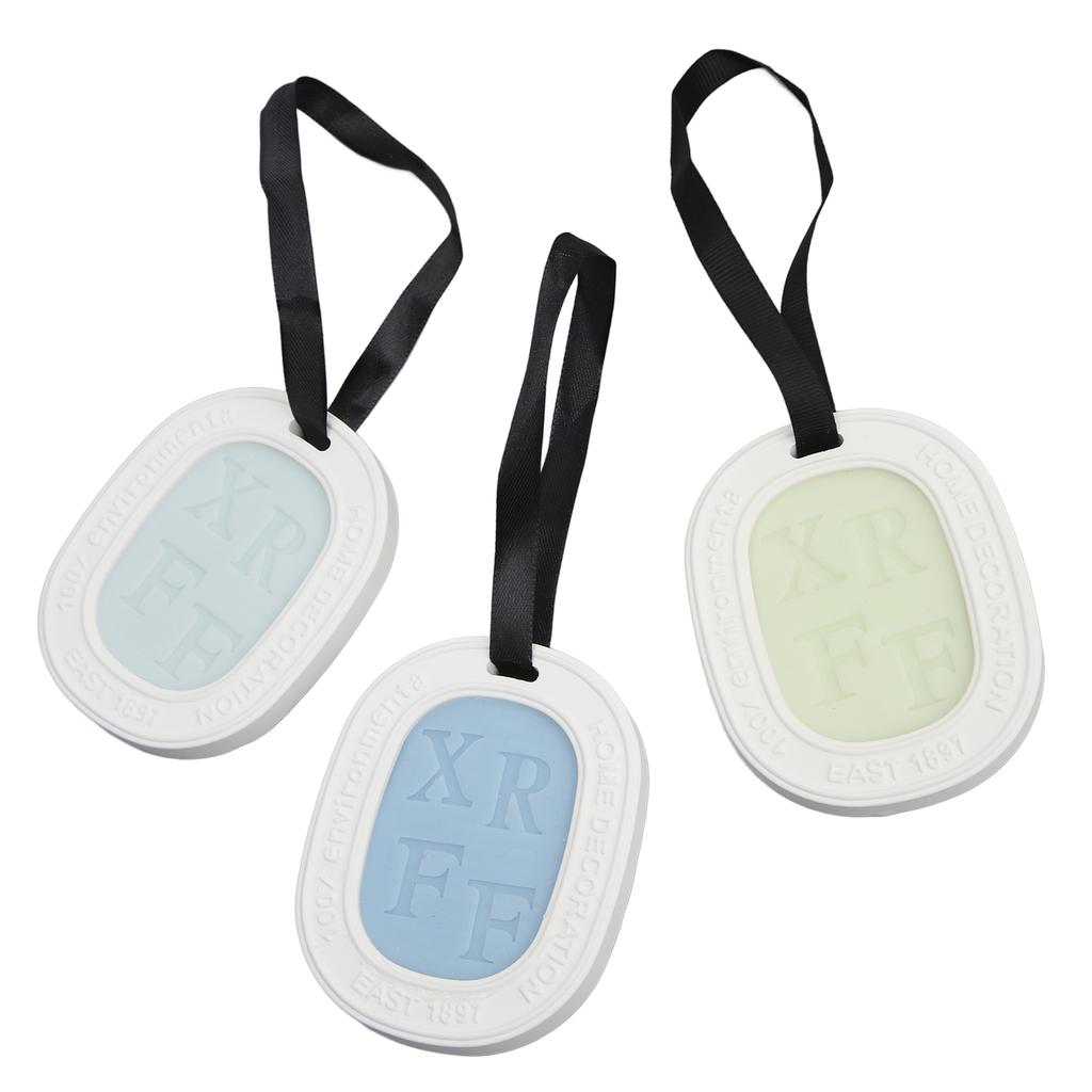 3pcs Hanging Aromatherapy Tablets Long Lasting Fragrance Deodorize Wardrobe Scented Tablet