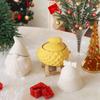 Christmas Resin Mold with Lid Candle Jar Silicone Mould Jewelry Display Storage Box Molds DIYs Epoxy Resin Casting Mould