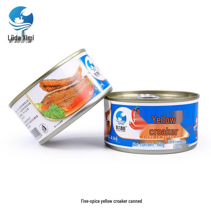 Lüda Yiwei Konserwa z żółtego crokera (6 x 150g)