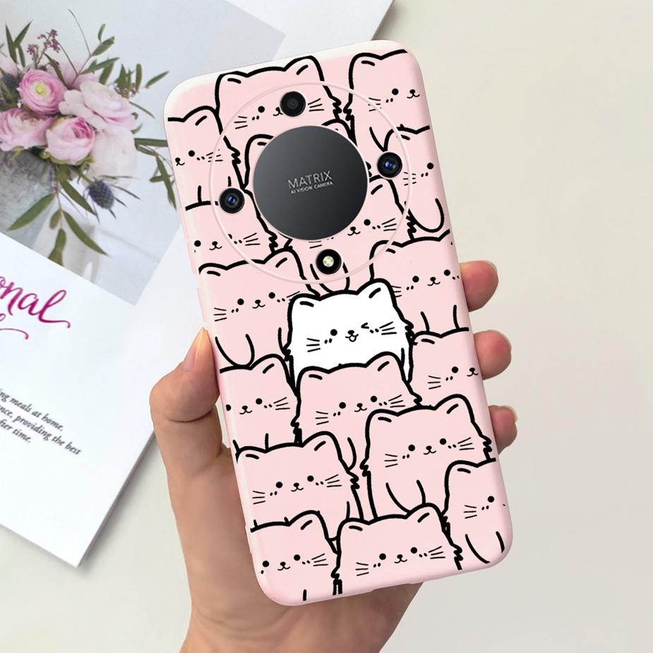 For Honor Magic 6 Lite Case Cute Fashion Candy Painted Cover Shockproof Phone Case For Honor Magic6 Lite 5G Fundas 6.78'' Bumper