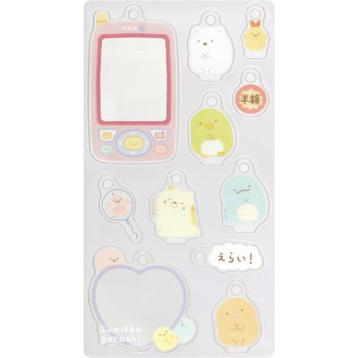 San-X Sumikko Gurashi "Erande Co Friends" Erande Co Acrylic Keychain Set B AB28404 H150 X W80mm
