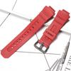 Příslušenství k hodinkám Pro Casio AW-591 AW-590 AWG-M100 AWG101 Řemínek 16mm Pánský Pryskyřičný Řemínek na hodinky Sportovní Voděodolný Náramek