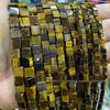 Square DIY Beads: Agate, Emperor Stone, Tiger Eye, Lapis Lazuli Jewelry Accessories