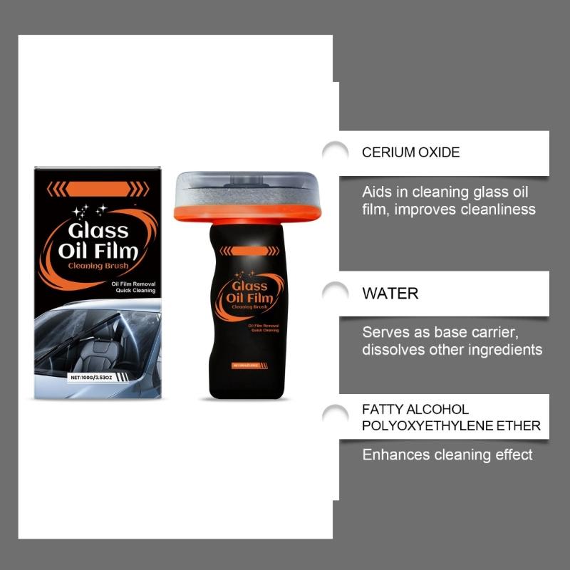 Long Lasting Automotive Glass Protection Coating Applicator Brush Resisting Environmental Damage for Sustained Clear