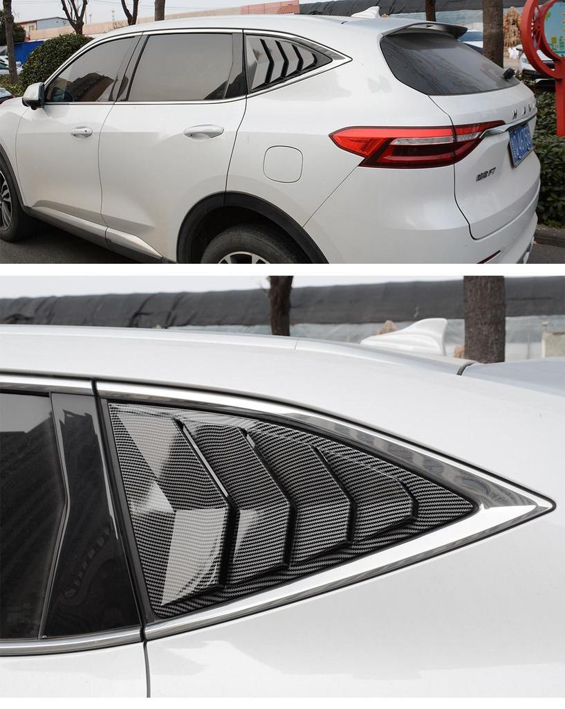 Haval F7 Rear Window Trim & Triangle Louver Decor