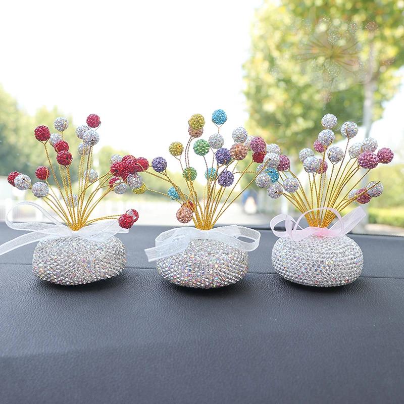 1PC Car ornament with diamond car decoration ornament with diamond full star car ornament car interior trinkets