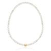 Lunne 14K Magnetic Full Moon Freshwater Pearl Necklace (14K Gold) #Lcn05