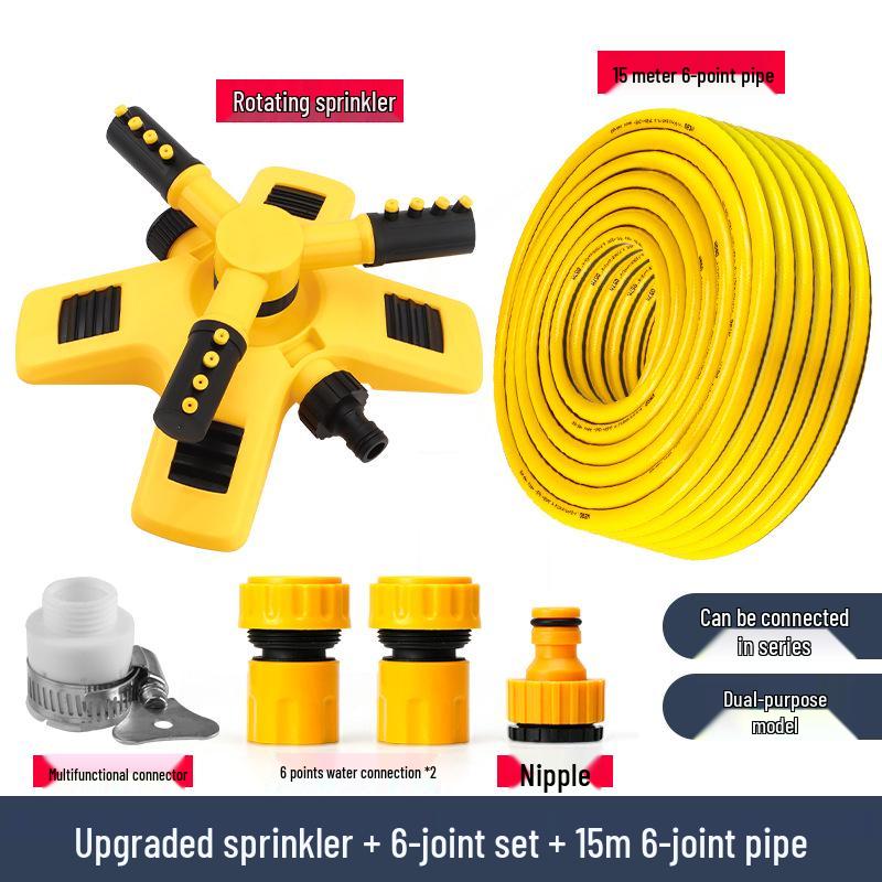 360° Automatischer Rasen-, Blumen- und Gemüsegartensprenger