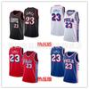 Philadelphia 76ers 23 James Basketball Jersey Mens Cotton City Edition Heat Pressed